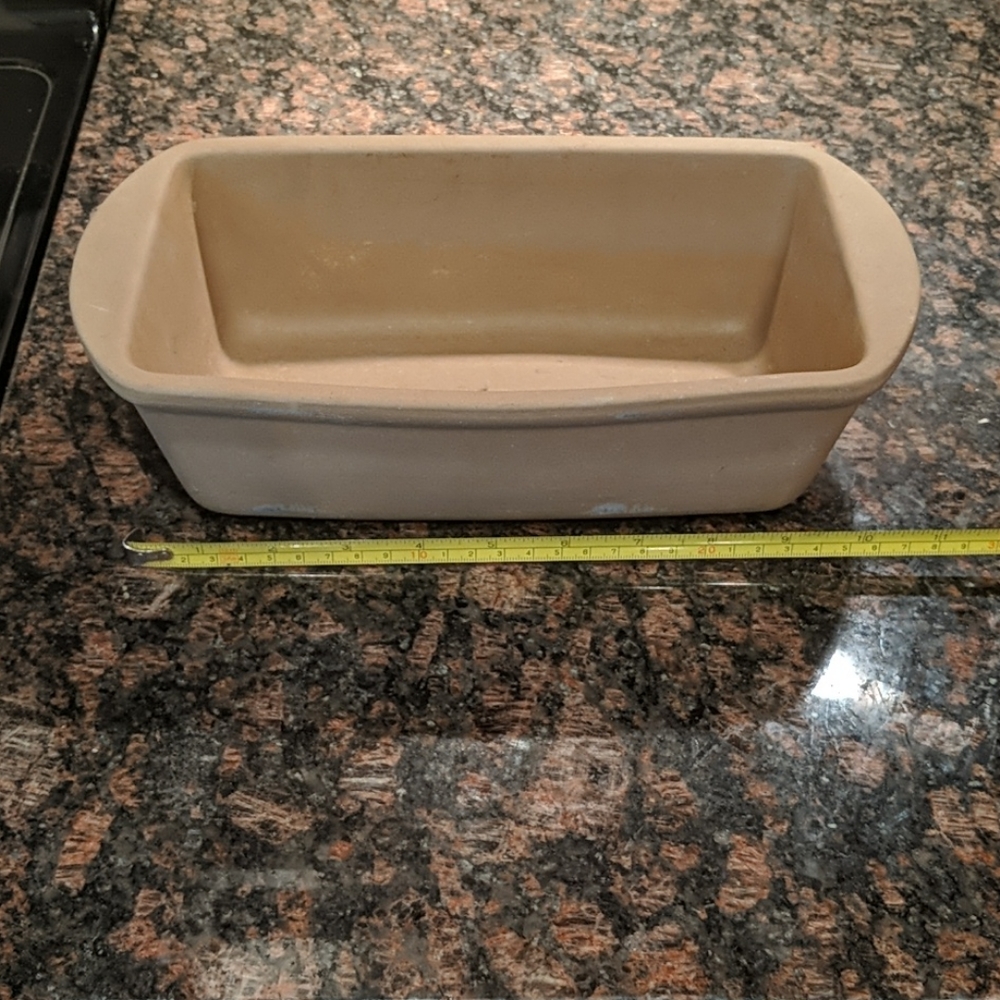 Pampered chef meatloaf pan stoneware